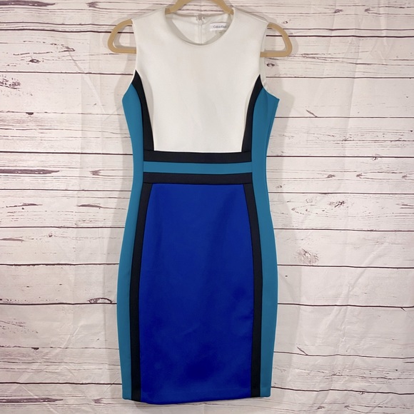 Calvin Klein Dresses & Skirts - Calvin Klein fitted sleeveless dress size 4